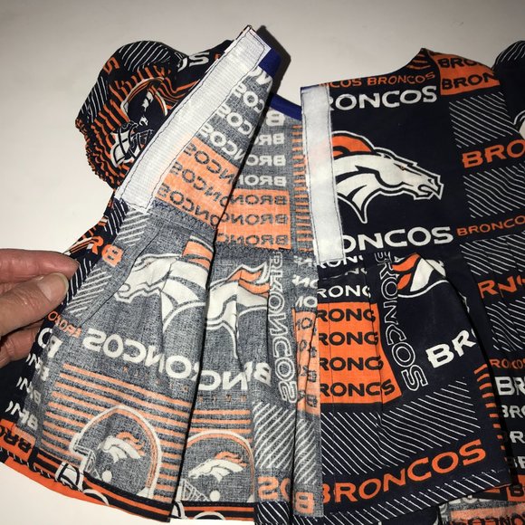 Denver Bronco's Baby Dress - Picture 8 of 13